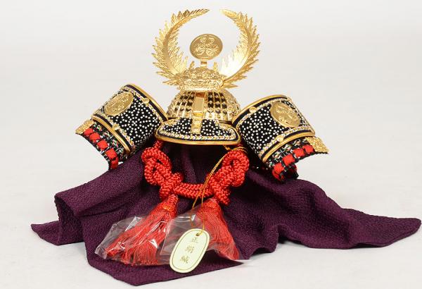 五月人形 コンパクトにしまえる京葵 収納型 兜飾り 徳川家康 5号サイズ