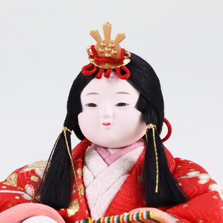 木目込人形 喜久絵 親王飾り「柑愛」