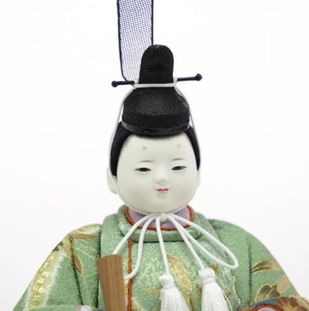 木目込人形 喜久絵 親王飾り「桜子」