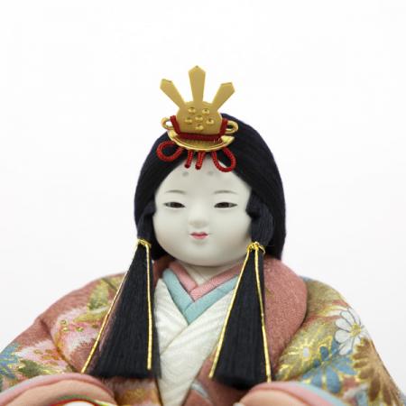 木目込人形 喜久絵 親王飾り「桜子」