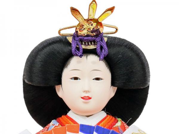 人形工房天祥 限定オリジナル ケース飾入り 親王飾り 衣装着ひな人形 十五人飾り アクリルケース オ